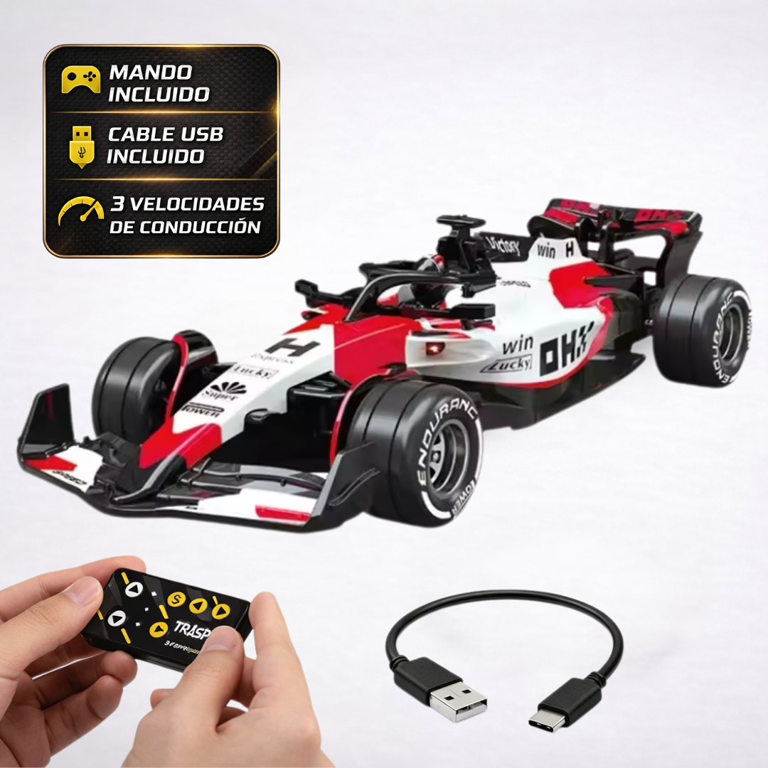 Mini Coche Radio Control Fórmula 1