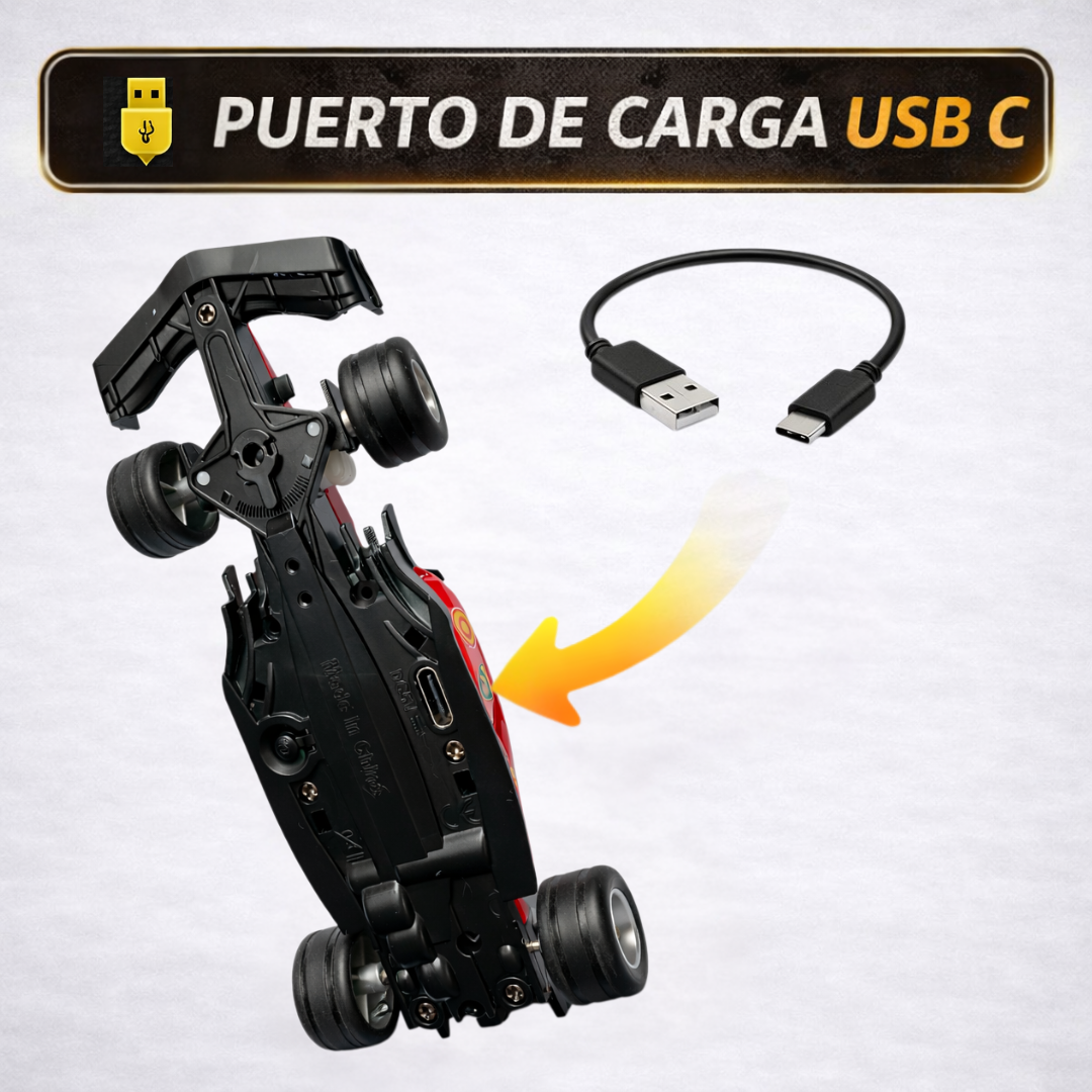 Mini Coche Radio Control Fórmula 1